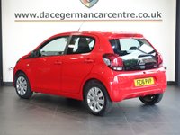 USED 2016 16 PEUGEOT 108 1.0 Active Hatchback 5dr Petrol Manual Euro 6 (68 ps) FULL SERVICE HISTORY + BLUETOOTH CONNECTIVITY + IN CAR ENTERTAINMENT WITH TOUCH SCREEN MEDIA DISPLAY + APPS CONTROL + DAB DIGITAL RADIO + HILL HOLD START ASSIST + AIR CONDITIONING + LED DAY TIME RUNNING LIGHTS + 60/40 FOLDING REAR SEATS....