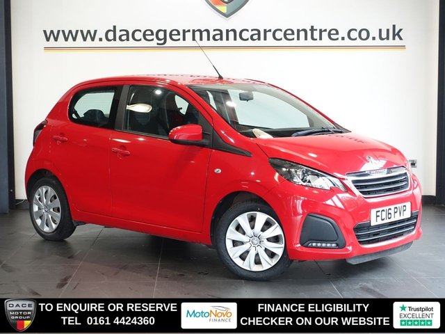 View our Peugeot 108 1.0 Active Hatchback 5dr Petrol Manual Euro 6 (68 ps)
