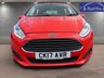 USED 2017 17 FORD FIESTA 1.25 Zetec Hatchback 5dr Petrol Manual Euro 6 (82 ps) Only 2 owners from new. Service history. Very low mileage - Only 59K. 2 YEARS FREE MOT & SERVICE INCLUDED. 3 Months Russell Ham Quality Warranty . All Car's Are HPI Clear . Finance Arranged - - Extended 12 Month's Warranty Available. Credit Card's Accepted . To view all our cars visit www.russellham.co.uk.