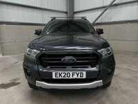 USED 2020 20 FORD RANGER 2.0 ECOBLUE 213PS AUTO 4WD PICK UP WILDTRAK - NO VAT 1 YEARS MOT, TOP SPEC, CLEAN