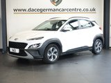 USED 2021 21 HYUNDAI KONA 1.6 h-GDi SE Connect SUV 5dr Petrol Hybrid DCT Euro 6 (s/s) (141 ps) FULL HYUNDAI MAIN DEALER SERVICE HISTORY + VIRTUAL COCKPIT DIGITAL DASH DISPLAY + APPLE CARPLAY / APPS CONTROL + BLUETOOTH MEDIA STREAMING + REAR VIEW CAMERA + DAB DIGITAL RADIO + IN CAR ENTERTAINMENT WITH TOUCH SCREEN MEDIA DISPLAY + PARKING SENSOR+ HILL HOLD START ASSIST + CLIMATE CONTROL + AIR CONDITIONING + AUTOMATIC HEADLIGHTS + AUTOMATIC WIPERS WITH RAIN SENSOR + CRUISE CONTROL + LANE ASSIST + LEATHER MULTIFUNCTIONAL STEERING WHEEL WITH PADDLE SHIFT GEAR SELECT + VOICE COMMAND