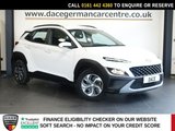 USED 2021 21 HYUNDAI KONA 1.6 h-GDi SE Connect SUV 5dr Petrol Hybrid DCT Euro 6 (s/s) (141 ps) FULL HYUNDAI MAIN DEALER SERVICE HISTORY + VIRTUAL COCKPIT DIGITAL DASH DISPLAY + APPLE CARPLAY / APPS CONTROL + BLUETOOTH MEDIA STREAMING + REAR VIEW CAMERA + DAB DIGITAL RADIO + IN CAR ENTERTAINMENT WITH TOUCH SCREEN MEDIA DISPLAY + PARKING SENSOR+ HILL HOLD START ASSIST + CLIMATE CONTROL + AIR CONDITIONING + AUTOMATIC HEADLIGHTS + AUTOMATIC WIPERS WITH RAIN SENSOR + CRUISE CONTROL + LANE ASSIST + LEATHER MULTIFUNCTIONAL STEERING WHEEL WITH PADDLE SHIFT GEAR SELECT + VOICE COMMAND