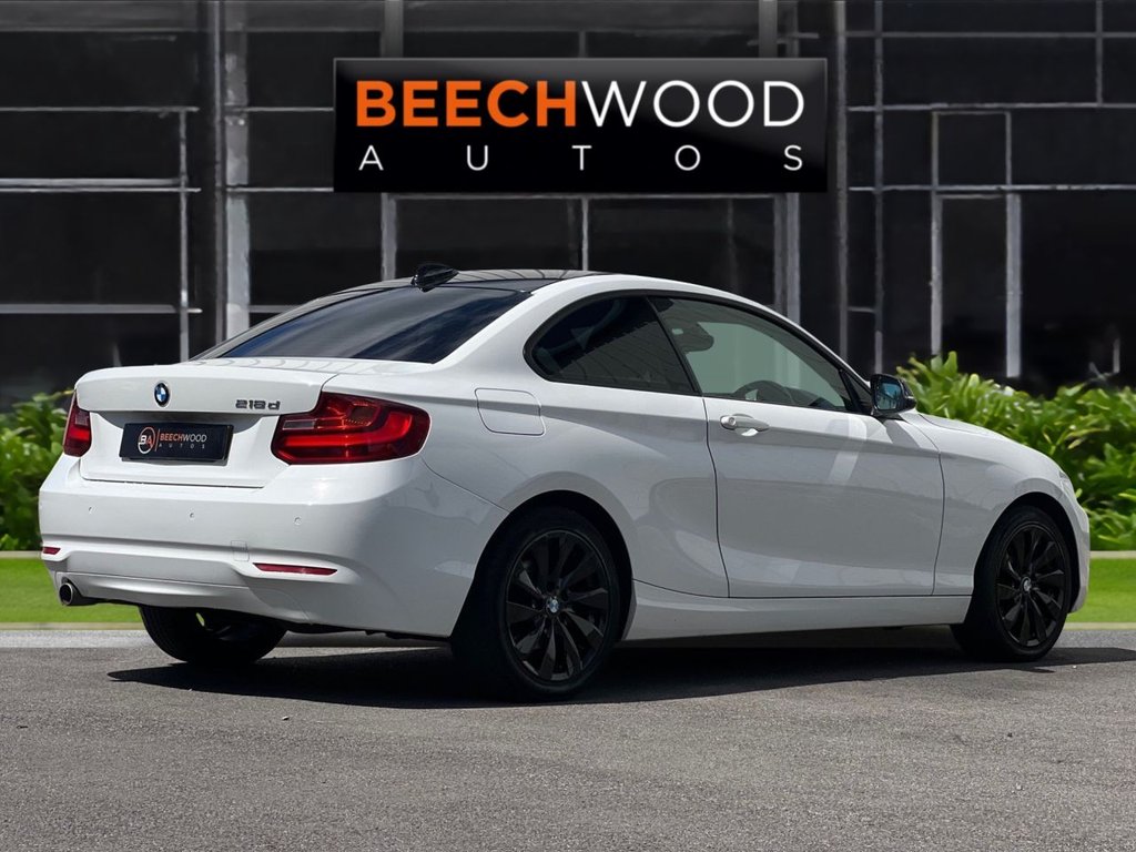 USED 2016 16 BMW 2 SERIES 2.0 218d SE Coupe 2dr Diesel Auto Euro 6 (s/s) (150 ps) **HEATED SEATS**