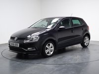 USED 2016 66 VOLKSWAGEN POLO 1.2 TSI BlueMotion Tech Match Hatchback 5dr Petrol Manual Euro 6 (s/s) (90 ps) HISTORY+PARKING SENSORS+AIRCON