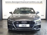 USED 2019 19 AUDI A7 3.0 TDI V6 45 S line Sportback 5dr Diesel Tiptronic quattro Euro 6 (s/s) (231 ps) IMPRESSIVE 4 WHEEL DRIVE QUATTRO A7 - COMES WITH A FULL SERVICE HISTORY + COMFORT AND SOUND PACKAGE + VIRTUAL COCKPIT DIGITAL DASH DISPLAY + SATELLITE NAVIGATION + APPLE CARPLAY / ANDROID AUTO + REAR VIEW CAMERA + BANG & OLUFSEN AUDIO + BLUETOOTH CONNECTIVITY + APPS CONTROL + DAB DIGITAL RADIO + CRUISE CONTROL + AUTOMATIC LED HEADLIGHTS + IN CAR ENTERTAINMENT WITH TOUCH SCREEN MEDIA DISPLAY + DUAL ZONE CLIMATE CONTROL + AIR CONDITIONING + FRONT AND REAR PARKING SENSORS + ECO STOP START SYSTEM +