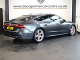 USED 2019 19 AUDI A7 3.0 TDI V6 45 S line Sportback 5dr Diesel Tiptronic quattro Euro 6 (s/s) (231 ps) IMPRESSIVE 4 WHEEL DRIVE QUATTRO A7 - COMES WITH A FULL SERVICE HISTORY + COMFORT AND SOUND PACKAGE + VIRTUAL COCKPIT DIGITAL DASH DISPLAY + SATELLITE NAVIGATION + APPLE CARPLAY / ANDROID AUTO + REAR VIEW CAMERA + BANG & OLUFSEN AUDIO + BLUETOOTH CONNECTIVITY + APPS CONTROL + DAB DIGITAL RADIO + CRUISE CONTROL + AUTOMATIC LED HEADLIGHTS + IN CAR ENTERTAINMENT WITH TOUCH SCREEN MEDIA DISPLAY + DUAL ZONE CLIMATE CONTROL + AIR CONDITIONING + FRONT AND REAR PARKING SENSORS + ECO STOP START SYSTEM +
