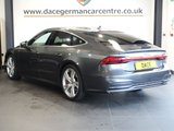 USED 2019 19 AUDI A7 3.0 TDI V6 45 S line Sportback 5dr Diesel Tiptronic quattro Euro 6 (s/s) (231 ps) IMPRESSIVE 4 WHEEL DRIVE QUATTRO A7 - COMES WITH A FULL SERVICE HISTORY + COMFORT AND SOUND PACKAGE + VIRTUAL COCKPIT DIGITAL DASH DISPLAY + SATELLITE NAVIGATION + APPLE CARPLAY / ANDROID AUTO + REAR VIEW CAMERA + BANG & OLUFSEN AUDIO + BLUETOOTH CONNECTIVITY + APPS CONTROL + DAB DIGITAL RADIO + CRUISE CONTROL + AUTOMATIC LED HEADLIGHTS + IN CAR ENTERTAINMENT WITH TOUCH SCREEN MEDIA DISPLAY + DUAL ZONE CLIMATE CONTROL + AIR CONDITIONING + FRONT AND REAR PARKING SENSORS + ECO STOP START SYSTEM +