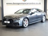 USED 2019 19 AUDI A7 3.0 TDI V6 45 S line Sportback 5dr Diesel Tiptronic quattro Euro 6 (s/s) (231 ps) IMPRESSIVE 4 WHEEL DRIVE QUATTRO A7 - COMES WITH A FULL SERVICE HISTORY + COMFORT AND SOUND PACKAGE + VIRTUAL COCKPIT DIGITAL DASH DISPLAY + SATELLITE NAVIGATION + APPLE CARPLAY / ANDROID AUTO + REAR VIEW CAMERA + BANG & OLUFSEN AUDIO + BLUETOOTH CONNECTIVITY + APPS CONTROL + DAB DIGITAL RADIO + CRUISE CONTROL + AUTOMATIC LED HEADLIGHTS + IN CAR ENTERTAINMENT WITH TOUCH SCREEN MEDIA DISPLAY + DUAL ZONE CLIMATE CONTROL + AIR CONDITIONING + FRONT AND REAR PARKING SENSORS + ECO STOP START SYSTEM +