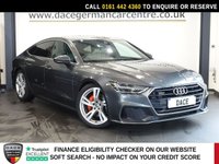 USED 2019 19 AUDI A7 3.0 TDI V6 45 S line Sportback 5dr Diesel Tiptronic quattro Euro 6 (s/s) (231 ps) IMPRESSIVE 4 WHEEL DRIVE QUATTRO A7 - COMES WITH A FULL SERVICE HISTORY + COMFORT AND SOUND PACKAGE + VIRTUAL COCKPIT DIGITAL DASH DISPLAY + SATELLITE NAVIGATION + APPLE CARPLAY / ANDROID AUTO + REAR VIEW CAMERA + BANG & OLUFSEN AUDIO + BLUETOOTH CONNECTIVITY + APPS CONTROL + DAB DIGITAL RADIO + CRUISE CONTROL + AUTOMATIC LED HEADLIGHTS + IN CAR ENTERTAINMENT WITH TOUCH SCREEN MEDIA DISPLAY + DUAL ZONE CLIMATE CONTROL + AIR CONDITIONING + FRONT AND REAR PARKING SENSORS + ECO STOP START SYSTEM +