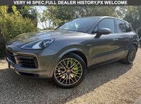 USED 2020 20 PORSCHE CAYENNE 3.0 V6 E-Hybrid 14.1kWh SUV 5dr Petrol Plug-in Hybrid TiptronicS 4WD Euro 6 (s/s) (3.6kW Charger) (462 ps) 21" ALLOYS, ADAPTIVE C/CONTROL,BOSE