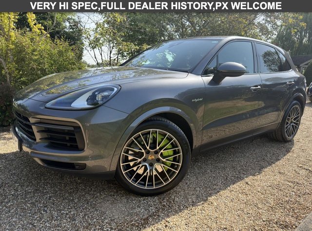 View our Porsche Cayenne 3.0 V6 E-Hybrid 14.1kWh SUV 5dr Petrol Plug-in Hybrid TiptronicS 4WD Euro 6 (s/s) (3.6kW Charger) (462 ps)