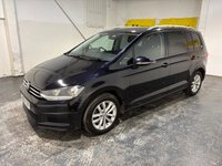 USED 2016 66 VOLKSWAGEN TOURAN 1.6 TDI BlueMotion Tech SE MPV 5dr Diesel DSG Euro 6 (s/s) (115 ps) 8 SERVICES-PARKING SENSORS-A/C-BLUETOOTH-CRUISE-ALLOYS-7 SEATS-DAB