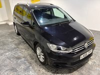 USED 2016 66 VOLKSWAGEN TOURAN 1.6 TDI BlueMotion Tech SE MPV 5dr Diesel DSG Euro 6 (s/s) (115 ps) 8 SERVICES-PARKING SENSORS-A/C-BLUETOOTH-CRUISE-ALLOYS-7 SEATS-DAB