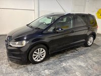 USED 2016 66 VOLKSWAGEN TOURAN 1.6 TDI BlueMotion Tech SE MPV 5dr Diesel DSG Euro 6 (s/s) (115 ps) 8 SERVICES-PARKING SENSORS-A/C-BLUETOOTH-CRUISE-ALLOYS-7 SEATS-DAB