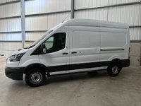 USED 2017 67 FORD TRANSIT 350 2.0 ECOBLUE 130PS RWD L3 H3 - NO VAT 1 OWNER, 1 YEAR MOT, VALUE VAN