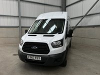USED 2017 67 FORD TRANSIT 350 2.0 ECOBLUE 130PS RWD L3 H3 - NO VAT 1 OWNER, 1 YEAR MOT, VALUE VAN