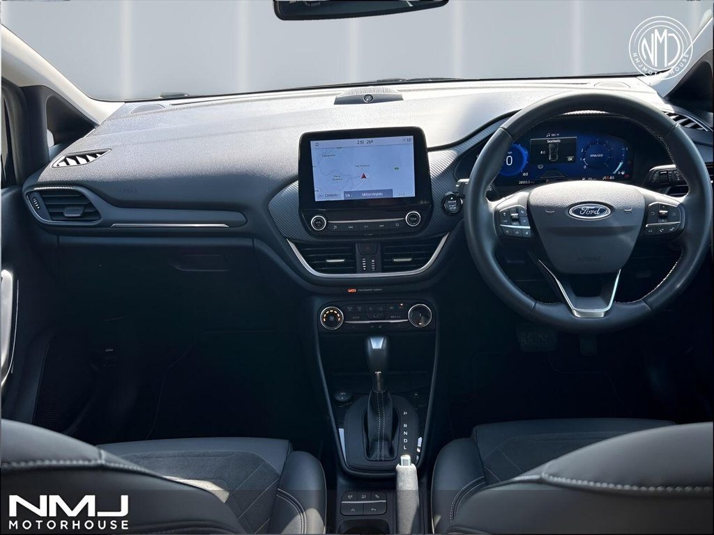 USED 2022 22 FORD FIESTA 1.0T EcoBoost MHEV Titanium Vignale Hatchback 5dr Petrol Hybrid DCT Euro 6 (s/s) (125 ps) Hatchback 9.9%APR PRKING PACK LOW MILES