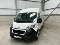 USED 2018 18 PEUGEOT BOXER 2.0 BLUEHDI 130PS L3 H2 PROFESSIONAL - NO VAT 1 OWNER, 1 YEARS MOT, TOP SPEC