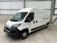 USED 2018 18 PEUGEOT BOXER 2.0 BLUEHDI 130PS L3 H2 PROFESSIONAL - NO VAT 1 OWNER, 1 YEARS MOT, TOP SPEC