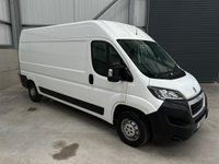 USED 2018 18 PEUGEOT BOXER 2.0 BLUEHDI 130PS L3 H2 PROFESSIONAL - NO VAT 1 OWNER, 1 YEARS MOT, TOP SPEC