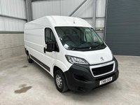 USED 2018 18 PEUGEOT BOXER 2.0 BLUEHDI 130PS L3 H2 PROFESSIONAL - NO VAT 1 OWNER, 1 YEARS MOT, TOP SPEC