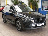 USED 2022 72 MAZDA CX-5 2.0 SKYACTIV-G Sport Edition SUV 5dr Petrol Auto Euro 6 (s/s) (165 ps) SUNROOF SAT NAV LEATHER CAMERA