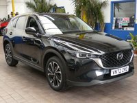 USED 2022 72 MAZDA CX-5 2.0 SKYACTIV-G Sport Edition SUV 5dr Petrol Auto Euro 6 (s/s) (165 ps) SUNROOF SAT NAV LEATHER CAMERA