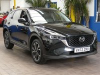 USED 2022 72 MAZDA CX-5 2.0 SKYACTIV-G Sport Edition SUV 5dr Petrol Auto Euro 6 (s/s) (165 ps) SUNROOF SAT NAV LEATHER CAMERA