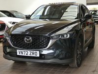 USED 2022 72 MAZDA CX-5 2.0 SKYACTIV-G Sport Edition SUV 5dr Petrol Auto Euro 6 (s/s) (165 ps) SUNROOF SAT NAV LEATHER CAMERA