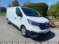 USED 2023 23 RENAULT TRAFIC LL30 LWB BUSINESS +  2.0DCI 130PS Popular Long Wheelbase Model With Media Screen Air Con & Front & Rear Parking Sensors