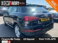 USED 2018 68 AUDI Q3 1.4 TFSI CoD S line Edition SUV 5dr Petrol Manual Euro 6 (s/s) (150 ps) 1 PREVIOUS KEEPER, FULL SERVICE HISTORY, 2 KEYS & FRESH SERVICE