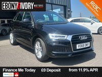 USED 2018 68 AUDI Q3 1.4 TFSI CoD S line Edition SUV 5dr Petrol Manual Euro 6 (s/s) (150 ps) 1 PREVIOUS KEEPER, FULL SERVICE HISTORY, 2 KEYS & FRESH SERVICE