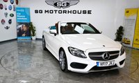 USED 2017 17 MERCEDES-BENZ C-CLASS 2.0 C300 AMG Line (Premium Plus) Cabriolet 2dr Petrol G-Tronic+ Euro 6 (s/s) (245 ps) +FREE 6 MONTHS NATIONWIDE WARRANTY+