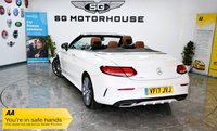 USED 2017 17 MERCEDES-BENZ C-CLASS 2.0 C300 AMG Line (Premium Plus) Cabriolet 2dr Petrol G-Tronic+ Euro 6 (s/s) (245 ps) +FREE 6 MONTHS NATIONWIDE WARRANTY+
