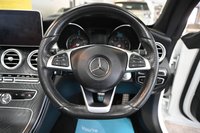 USED 2017 17 MERCEDES-BENZ C-CLASS 2.0 C300 AMG Line (Premium Plus) Cabriolet 2dr Petrol G-Tronic+ Euro 6 (s/s) (245 ps) +FREE 6 MONTHS NATIONWIDE WARRANTY+