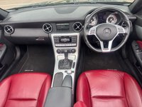 USED 2014 64 MERCEDES-BENZ SLK 2.1 SLK250 CDI AMG Sport Convertible 2dr Diesel G-Tronic+ Euro 5 (s/s) (204 ps) BENGAL RED LEATHER INTERIOR