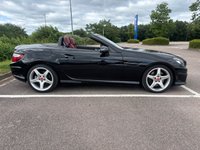 USED 2014 64 MERCEDES-BENZ SLK 2.1 SLK250 CDI AMG Sport Convertible 2dr Diesel G-Tronic+ Euro 5 (s/s) (204 ps) BENGAL RED LEATHER INTERIOR
