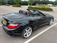 USED 2014 64 MERCEDES-BENZ SLK 2.1 SLK250 CDI AMG Sport Convertible 2dr Diesel G-Tronic+ Euro 5 (s/s) (204 ps) BENGAL RED LEATHER INTERIOR
