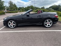 USED 2014 64 MERCEDES-BENZ SLK 2.1 SLK250 CDI AMG Sport Convertible 2dr Diesel G-Tronic+ Euro 5 (s/s) (204 ps) BENGAL RED LEATHER INTERIOR