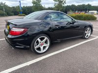 USED 2014 64 MERCEDES-BENZ SLK 2.1 SLK250 CDI AMG Sport Convertible 2dr Diesel G-Tronic+ Euro 5 (s/s) (204 ps) BENGAL RED LEATHER INTERIOR