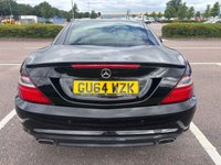 USED 2014 64 MERCEDES-BENZ SLK 2.1 SLK250 CDI AMG Sport Convertible 2dr Diesel G-Tronic+ Euro 5 (s/s) (204 ps) BENGAL RED LEATHER INTERIOR
