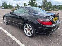 USED 2014 64 MERCEDES-BENZ SLK 2.1 SLK250 CDI AMG Sport Convertible 2dr Diesel G-Tronic+ Euro 5 (s/s) (204 ps) BENGAL RED LEATHER INTERIOR