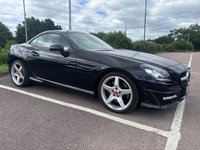 USED 2014 64 MERCEDES-BENZ SLK 2.1 SLK250 CDI AMG Sport Convertible 2dr Diesel G-Tronic+ Euro 5 (s/s) (204 ps) BENGAL RED LEATHER INTERIOR