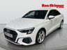 USED 2023 23 AUDI A3 1.0 TFSI 30 S line Saloon 4dr Petrol Manual Euro 6 (s/s) (110 ps) 