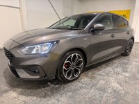 USED 2018 68 FORD FOCUS 1.0T EcoBoost ST-Line X Hatchback 5dr Petrol Manual Euro 6 (s/s) (125 ps) SAT NAV-DAB-A/C-FRONT+REAR PARKING SENSORS-APPLE CAR PLAY/ANDROID-POWER SEAT
