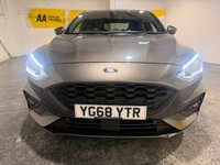 USED 2018 68 FORD FOCUS 1.0T EcoBoost ST-Line X Hatchback 5dr Petrol Manual Euro 6 (s/s) (125 ps) SAT NAV-DAB-A/C-FRONT+REAR PARKING SENSORS-APPLE CAR PLAY/ANDROID-POWER SEAT