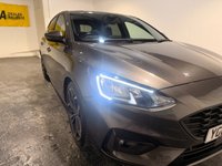 USED 2018 68 FORD FOCUS 1.0T EcoBoost ST-Line X Hatchback 5dr Petrol Manual Euro 6 (s/s) (125 ps) SAT NAV-DAB-A/C-FRONT+REAR PARKING SENSORS-APPLE CAR PLAY/ANDROID-POWER SEAT