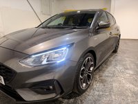 USED 2018 68 FORD FOCUS 1.0T EcoBoost ST-Line X Hatchback 5dr Petrol Manual Euro 6 (s/s) (125 ps) SAT NAV-DAB-A/C-FRONT+REAR PARKING SENSORS-APPLE CAR PLAY/ANDROID-POWER SEAT