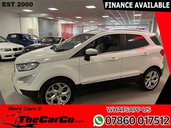 2019 FORD ECOSPORT Zetec Navigation &pound;9000.00