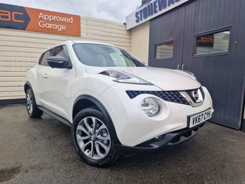 2017 NISSAN JUKE 1.2 DIG-T Tekna SUV 5dr Petrol Manual Euro 6 (s/s) (115 ps) &pound;6495.00